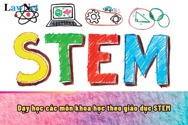 What is teaching science subjects through STEM education?