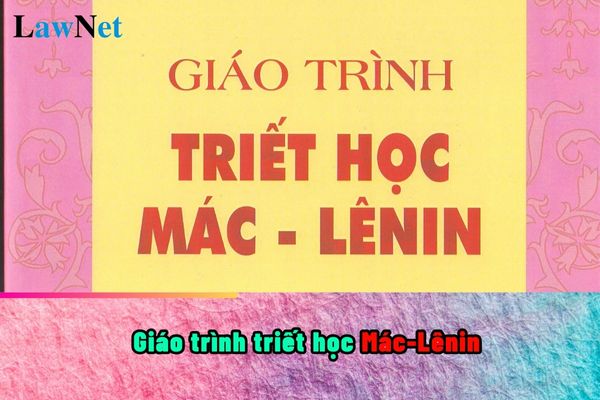 Giáo trình triết học Mác Lênin file PDF ra sao?