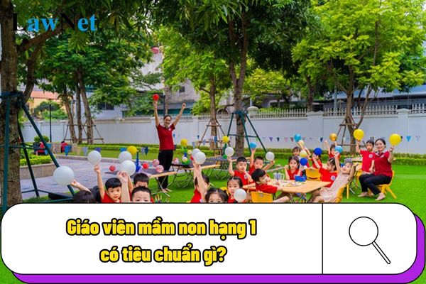 Giáo viên mầm non hạng 1 có tiêu chuẩn gì?