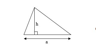 Calculate the area of a triangle