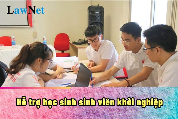 Mục tiêu hỗ trợ học sinh sinh viên khởi nghiệp đến năm 2025 là gì?