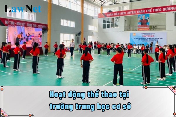 Người học khi tham gia hoạt động thể thao tại trường trung học cơ sở có nhiệm vụ và quyền hạn ra sao?