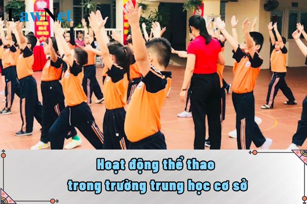 Hoạt động thể thao trong trường trung học cơ sở