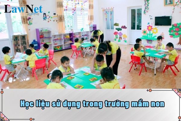 Học liệu sử dụng trong trường mầm non dạng xuất bản phẩm được hiểu như thế nào?