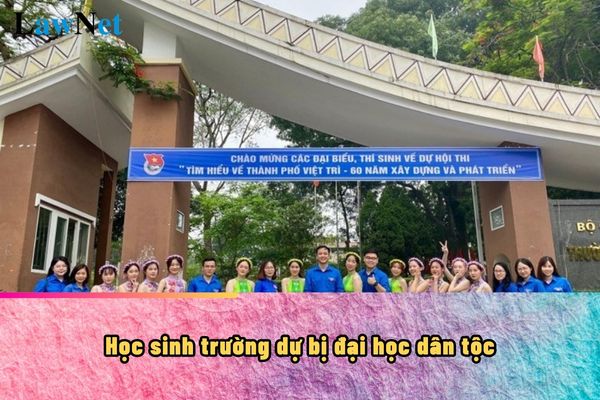 Học sinh trường dự bị đại học dân tộc được nhận học bổng bao nhiêu phần trăm?