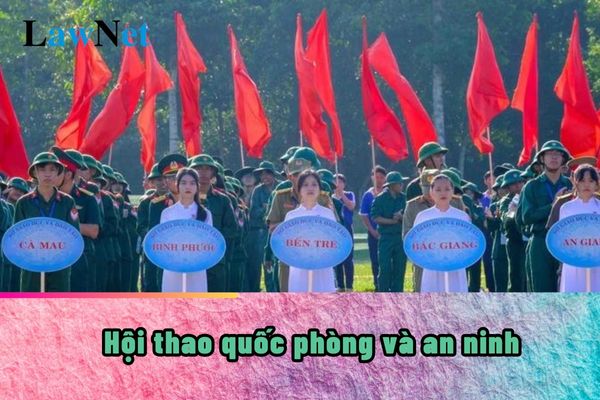 Hội thao quốc phòng và an ninh trong trường trung học phổ thông là gì?