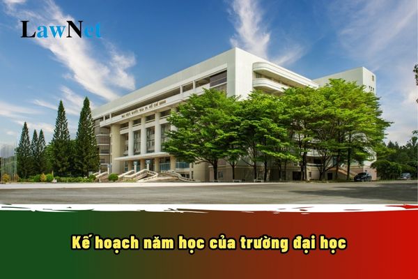 Kế hoạch năm học của trường đại học có cần phải công bố vào đầu năm học không?