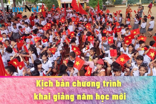 Kịch bản chương trình khai giảng