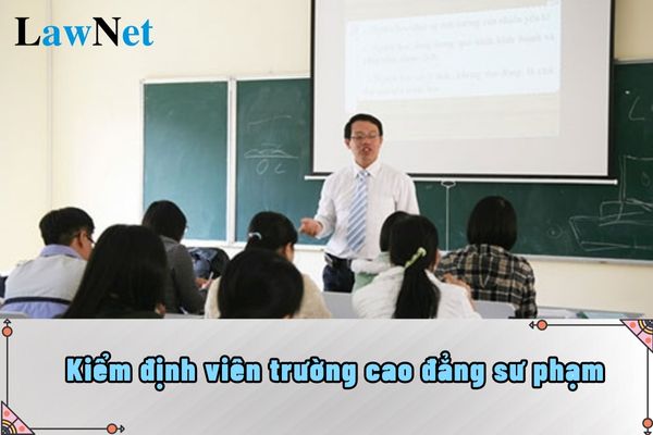 Kiểm định viên trường cao đẳng sư phạm là ai?