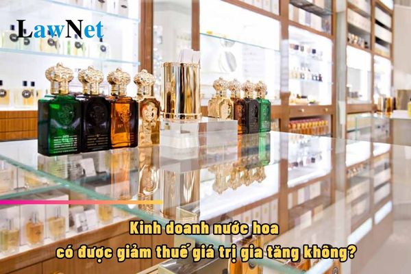 Is the sale of perfumes eligible for VAT reduction in 2024?