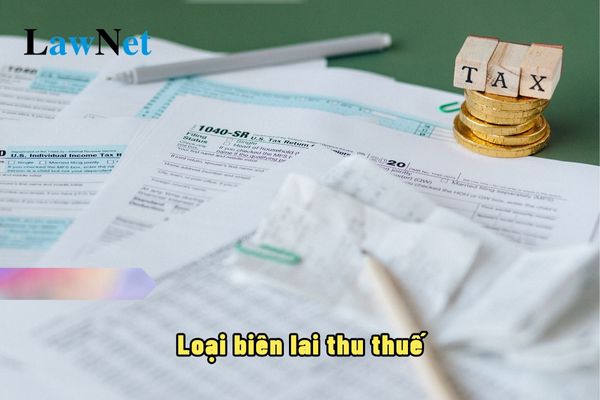 3 loại biên lai thu thuế theo quy định tại Thông tư 123?