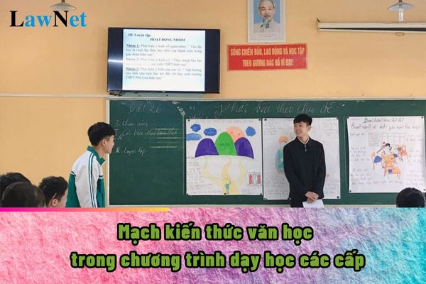 Mạch kiến thức văn học cần phải đảm bảo trong chương trình dạy học các cấp?