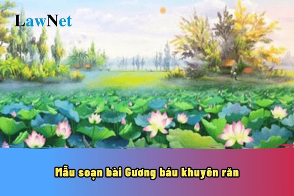 Mẫu soạn bài Gương báu khuyên răn? Khám sức khỏe cho học sinh lớp 10 theo mẫu nội dung khám ra sao?