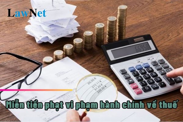 Trường hợp cá nhân được miễn tiền phạt vi phạm hành chính về thuế còn lại ghi trong quyết định xử phạt do không có khả năng thi hành quyết định ra sao?