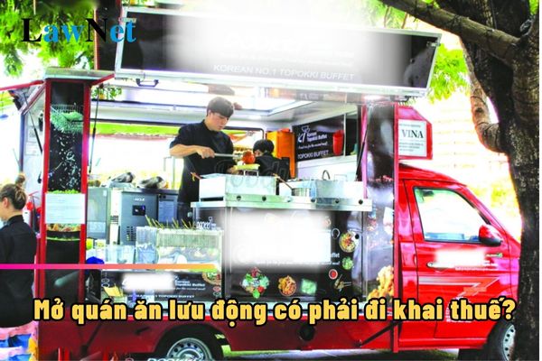 Opening a Mobile Food Stall: Is Tax Declaration Required?