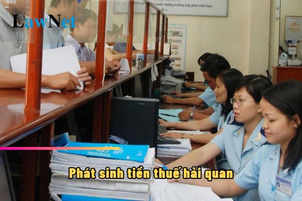 Trường hợp nào phát sinh tiền thuế hải quan?