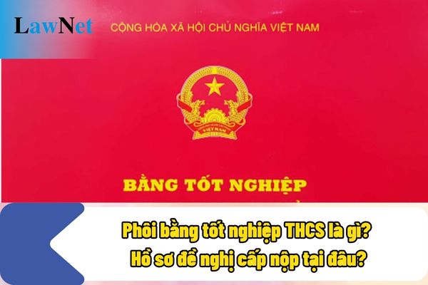 Phôi bằng tốt nghiệp THCS là gì? Hồ sơ đề nghị cấp nộp tại đâu?