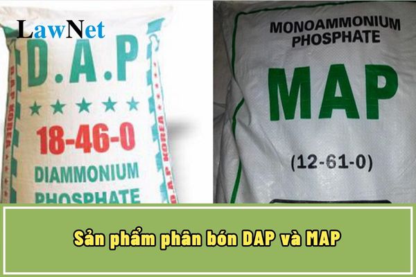 Which DAP and MAP fertilizer products have been subject to official safeguard measures?