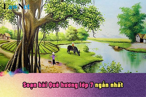 Soạn bài Quê hương lớp 7 ngắn nhất? Bài Quê hương lớp 7 thuộc thể loại gì?