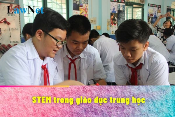 What are the 3 purposes of implementing STEM education in secondary education?