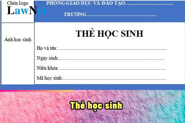 Thẻ học sinh là gì? Học sinh được cấp thẻ mà làm mất liệu có bị kỷ luật?