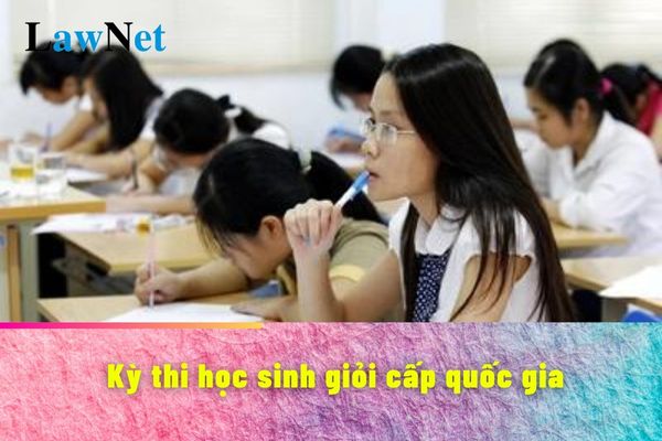 Người tham gia tổ chức các kỳ thi học sinh giỏi cấp quốc gia phải có những tiêu chuẩn nào?