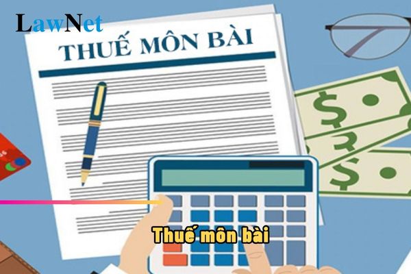 Cách nộp thuế môn bài như thế nào?