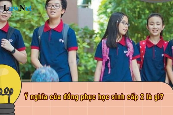 What is the significance of middle school student uniforms?