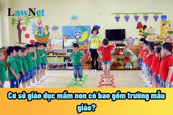 Cơ sở giáo dục mầm non có bao gồm trường mẫu giáo? Cơ sở giáo dục mầm non có được thống nhất chương trình dạy học trên cả nước?