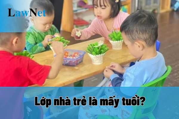 Lớp nhà trẻ là mấy tuổi? Chương trình học tại lớp nhà trẻ được xây dựng như thế nào?