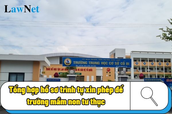 Thành lập trường mầm non tư thục cần điều kiện gì?