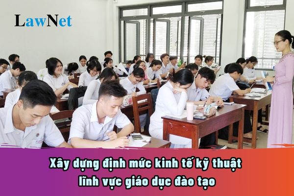 4 phương pháp xây dựng định mức kinh tế kỹ thuật lĩnh vực giáo dục đào tạo?