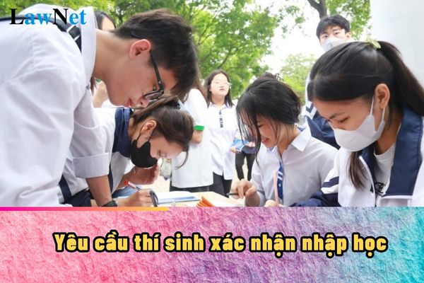 Các trường đại học có được yêu cầu thí sinh xác nhận nhập học hoặc nhập học trước ngày 19/8/2024 không?