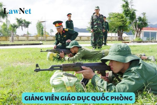 Giảng viên giáo dục quốc phòng trong trường đại học cần đáp ứng điều kiện nào?