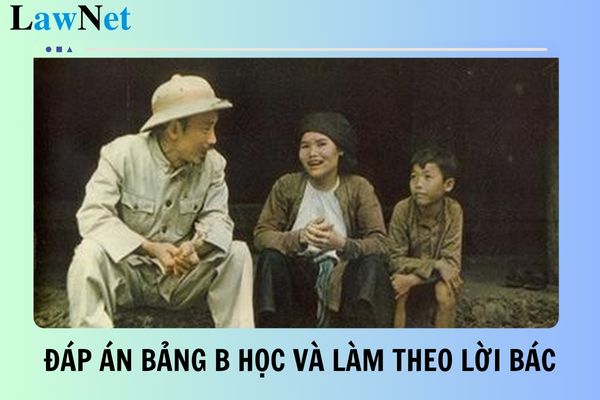 Hocvalamtheobac mobiedu vn đáp án bảng B Cuộc thi Tuổi trẻ học tập và làm theo tư tưởng đạo đức Hồ Chí Minh?