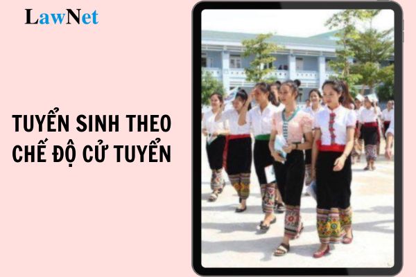 Người 24 đủ tuổi tuyển sinh theo chế độ cử tuyển đối với học sinh, sinh viên dân tộc thiểu số được không?