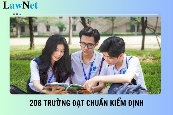 Danh sách 208 trường đại học và cao đẳng sư phạm đạt chuẩn kiểm định chất lượng trong nước và quốc tế?