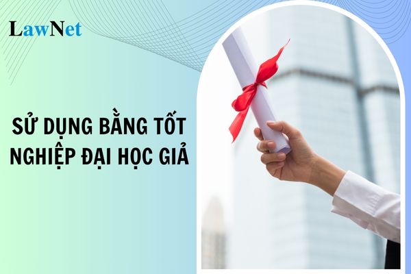 Sử dụng bằng tốt nghiệp đại học giả để học thạc sĩ thì bị xử lý kỷ luật như thế nào?