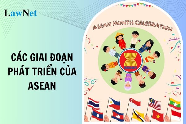 Các giai đoạn phát triển của ASEAN từ năm 1967 đến nay? Các nội dung được học về ASEAN môn Lịch sử lớp 12?