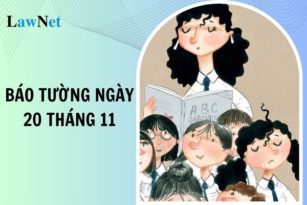 Mẫu báo tường ngày 20 tháng 11 đơn giản? Ngày 20 tháng 11 có phải ngày xét tặng danh hiệu Nhà giáo nhân dân?