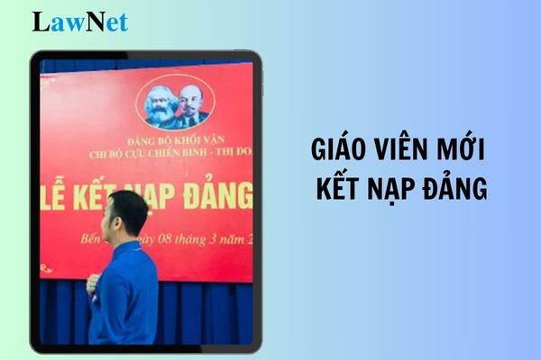 Giáo viên mới kết nạp đảng có phải làm bản kiểm điểm Đảng viên hay không?