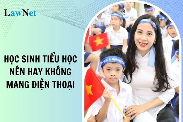 Nêu ý kiến về việc học sinh tiểu học nên hay không nên mang điện thoại tới trường? Tuổi học học sinh tiểu học là bao nhiêu?