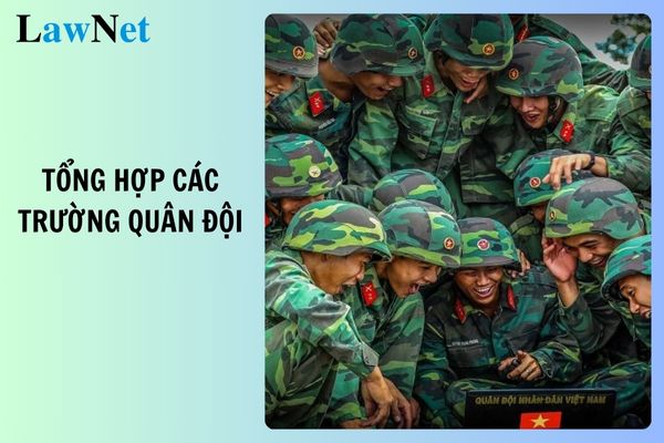 Tổng hợp các trường quân đội, các học viện thuộc quân đội?