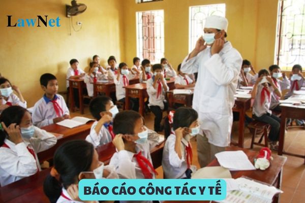 Mẫu báo cáo công tác y tế trường học đầy đủ, mới nhất 2024?