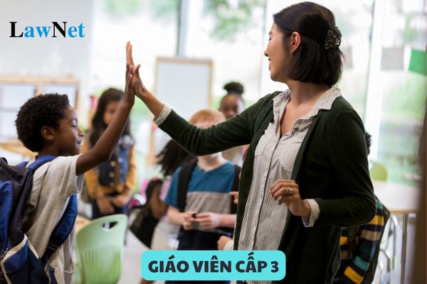 Hệ số lương của giáo viên cấp 3 là bao nhiêu?