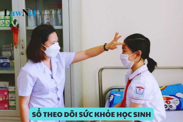 Mẫu sổ theo dõi sức khỏe học sinh THPT chuẩn pháp lý? 