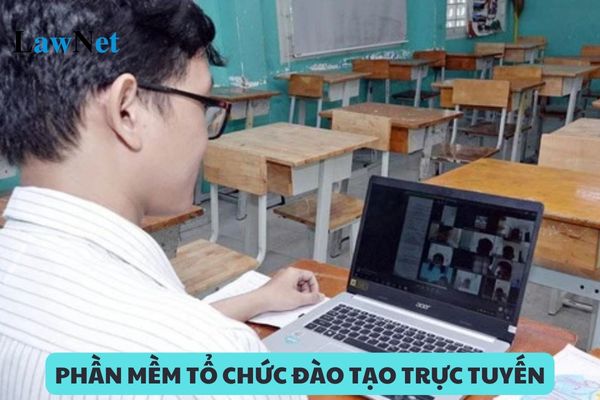 Phần mềm tổ chức đào tạo trực tuyến đại học cần có chức năng tối thiểu nào?