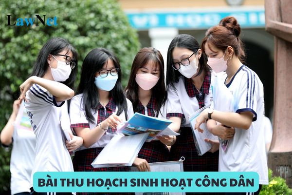 Mẫu bài thu hoạch sinh hoạt công dân đầu khóa mới nhất 2024?