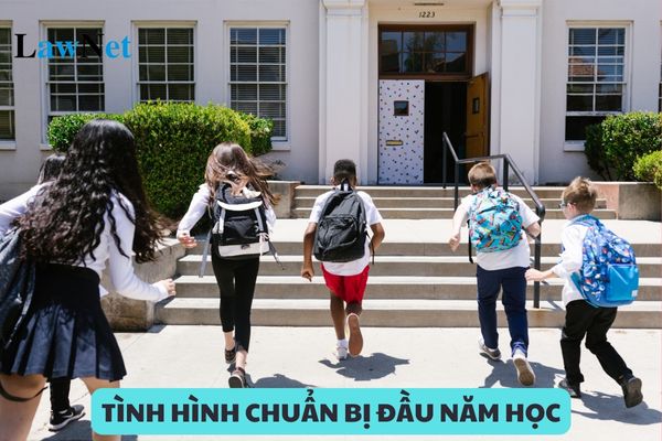 Mẫu đề cương báo cáo tình hình chuẩn bị đầu năm học 2024 2025?