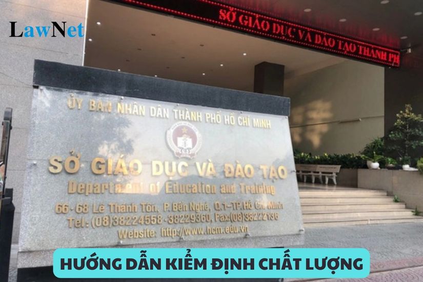 Ho Chi Minh City Department of Education and Training guidelines for educational quality accreditation for the school year 2024 - 2025